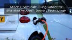 altech chemicals filing patent for silumina anodes battery technology new
