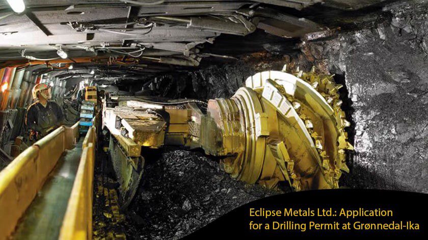 Eclipse Metals Ltd. Application for a Drilling Permit at Grønnedal-Ika