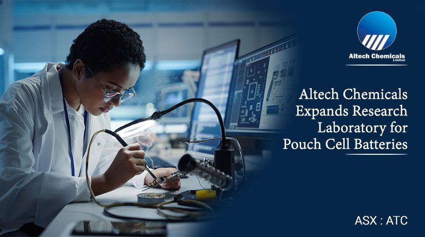 Altech Chemicals Expands Research Laboratory for Pouch Cell Batteries