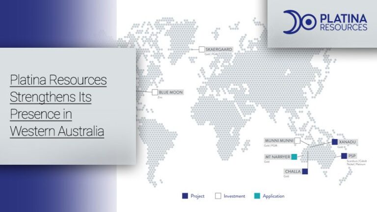 Platina Resources Strengthens Its Presence in Western Australia