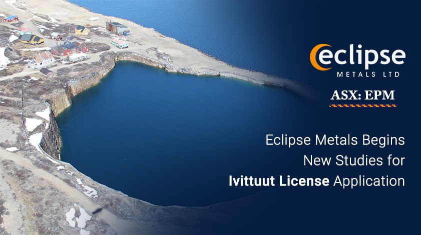 Eclipse Metals Begins New Studies for Ivittuut License Application