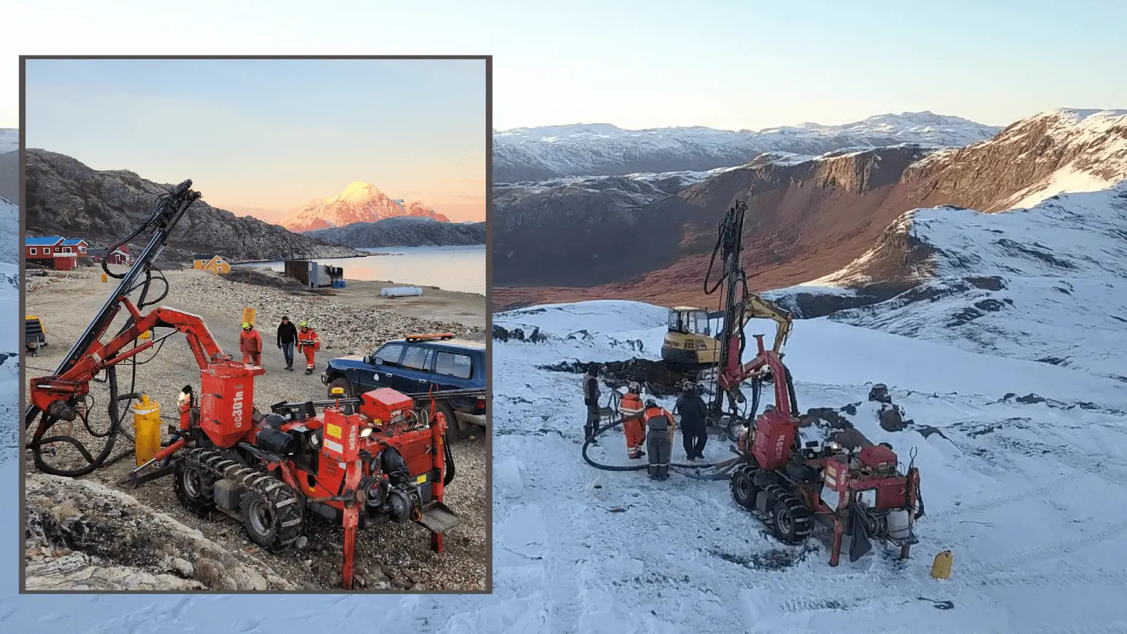 Eclipse Metals Drilling Project in Ivigtût