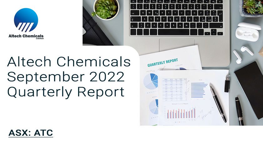 Altech Chemicals Fincial Report September 2022