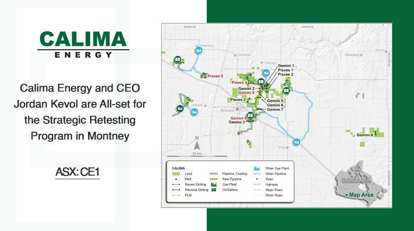 Calima Energy and CEO Jordan Kevol are All-set for the Strategic Retesting Program in Montney