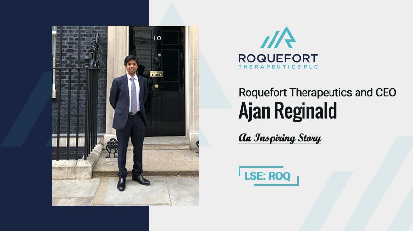 Roquefort Therapeutics and CEO Ajan Reginald: An Inspiring Story