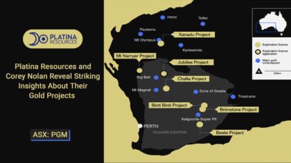 Platina Resources and Corey Nolan Reveal Striking Insights About Their Gold Projects
