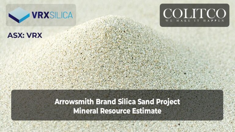 Arrowsmith Brand Silica Sand Project Mineral Resource Estimate
