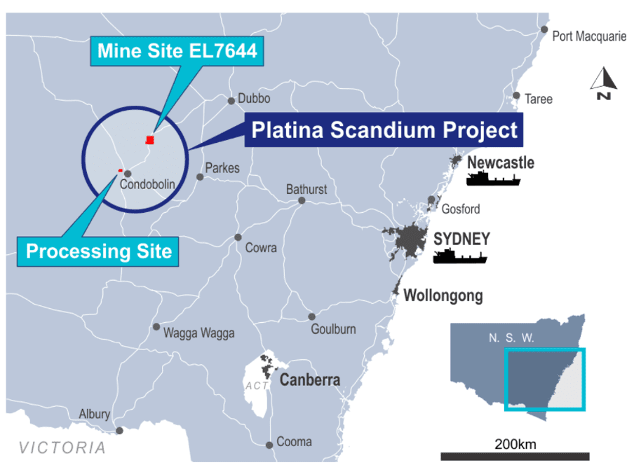 Platina Resources SCANDIUM PROJECT