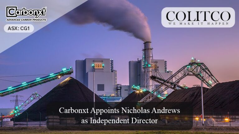 Carbonxt Appoints Nicholas Andrews as Independent Director