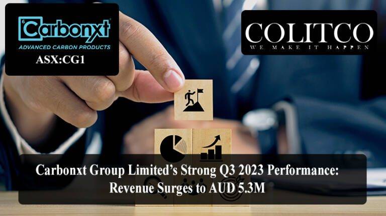 Carbonxt Group Limited’s Strong Q3 2023 Performance Revenue Surges to AUD 5.3M-2