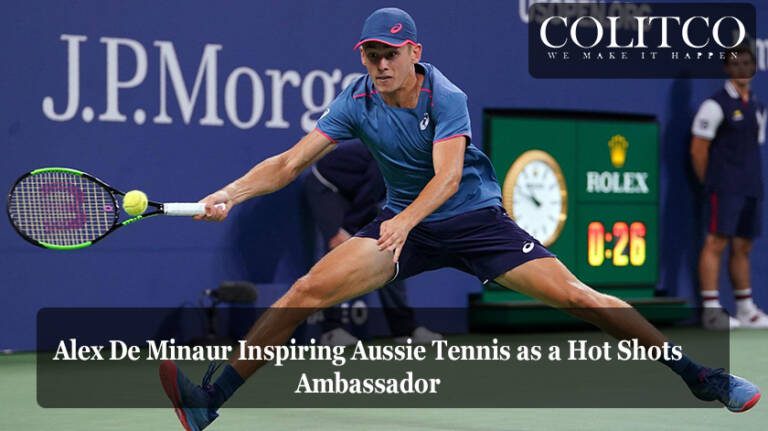 Alex De Minaur Inspiring Aussie Tennis as a Hot Shots Ambassador