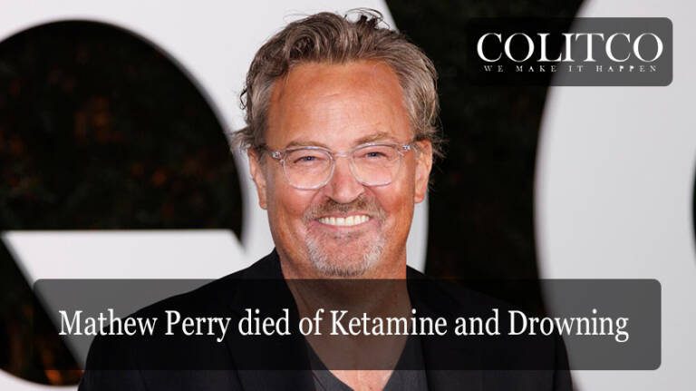Mathew Perry died of Ketamine and Drowning