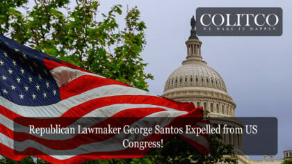 Republican Lawmaker George Santos Expelled from US Congress!