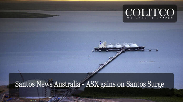 Santos News Australia - ASX gains on Santos Surge