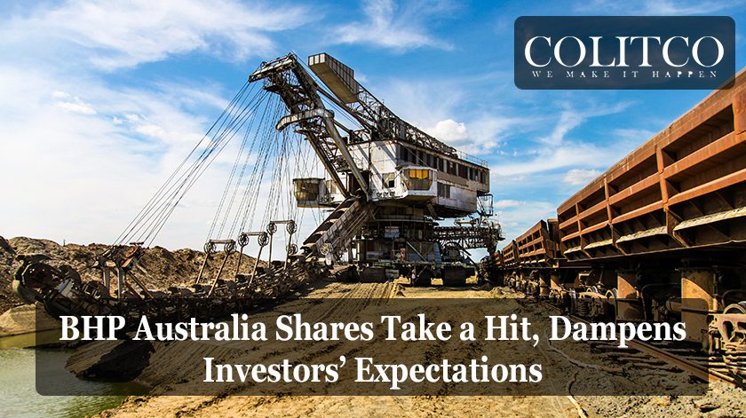 BHP Australia Shares Take a Hit, Dampens Investors’ Expectations