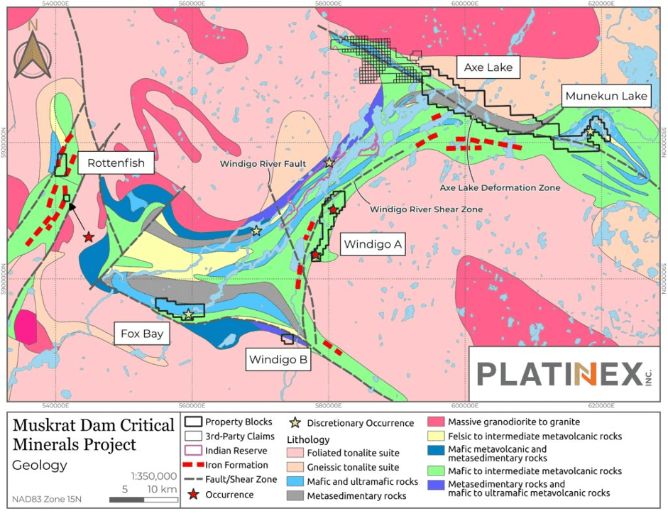 Muskrat Dam: Prospective for Critical Metals