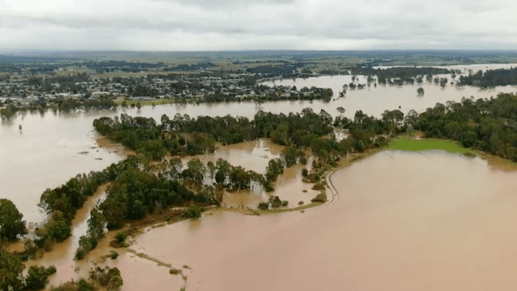 flooding in Victoria, Australia