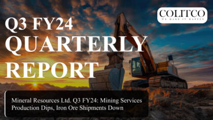 Mineral Resources Ltd. Q3 FY24_ Mining Services Production Dips, Iron Ore Shipments Down