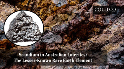 Scandium in Australian Laterites The Lesser-Known Rare Earth Element