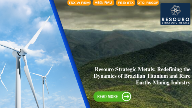 Resouro Strategic Metals Inc. Publishes JORC Resource for its Tiros Project in Minas Gerais, Brazil