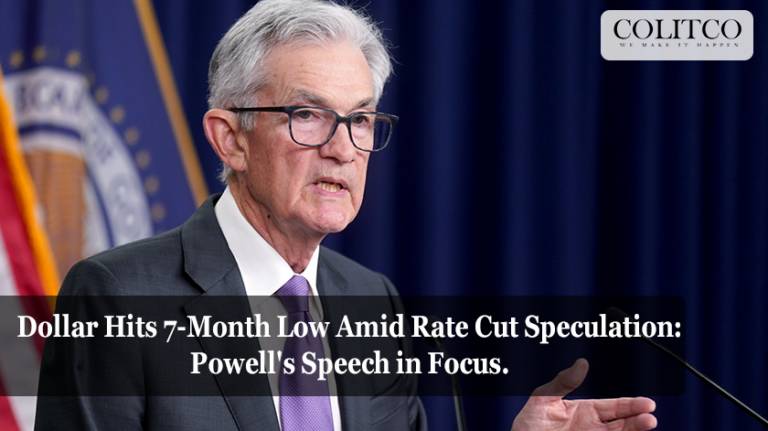 Dollar-Hits-7-Month-Low-Amid-Rate-Cut-Speculation-Powells-Speech-in-Focus