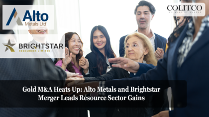 Gold-MA-Heats-Up-Alto-Metals-and-Brightstar-Merger-Leads-Resource-Sector-Gains