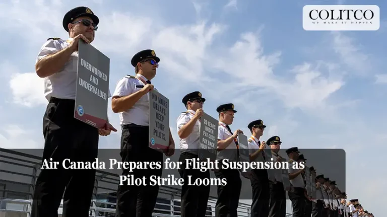 Air Canada Prepares for Flight Suspension as Pilot Strike Looms