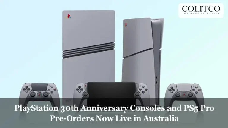 PlayStation 30th Anniversary Consoles and PS5 Pro Pre-Orders Now Live in Australia