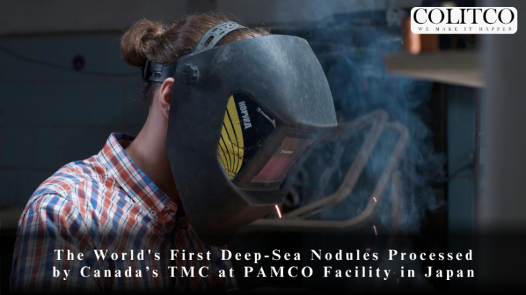 he World's First Deep-Sea Nodules Processed by Canada’s TMC at PAMCO Facility in Japan