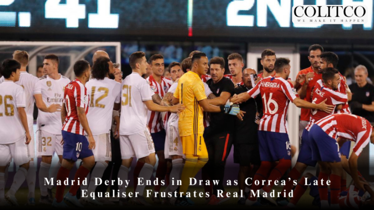 Madrid Derby Ends in Draw as Correa’s Late Equaliser Frustrates Real Madrid