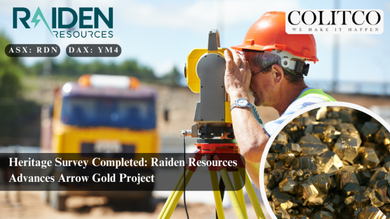 Heritage Survey Completed: Raiden Resources Advances Arrow Gold Project