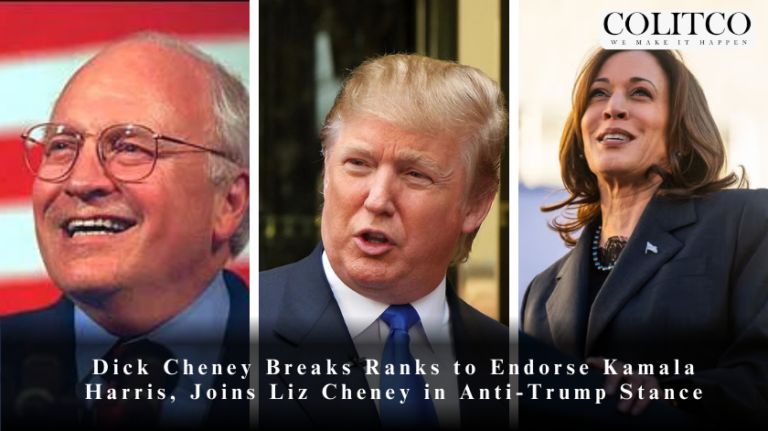 Dick Cheney Breaks Ranks to Endorse Kamala Harris, Joins Liz Cheney in Anti-Trump Stance