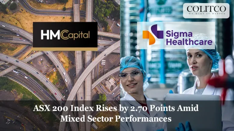 ASX 200 Index Rises by 2.70 Points Amid Mixed Sector Performances