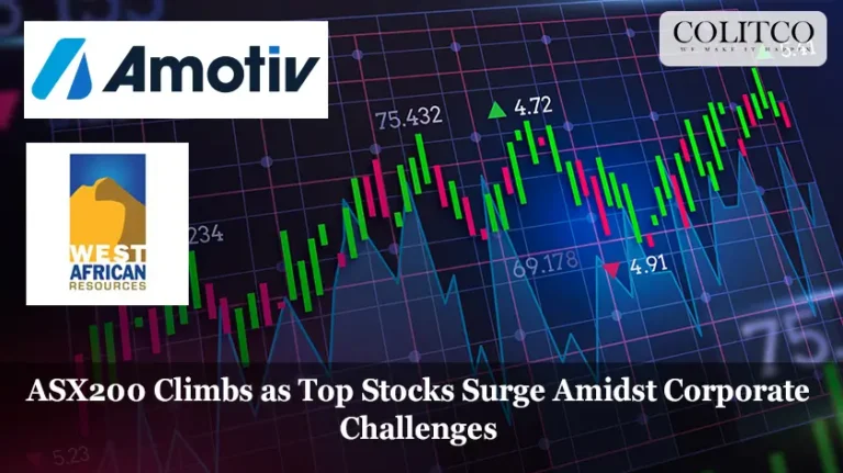 ASX200 Climbs as Top Stocks Surge Amidst Corporate Challenges-1