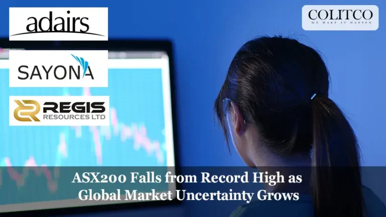 ASX200 Falls from Record High as Global Market Uncertainty Grows