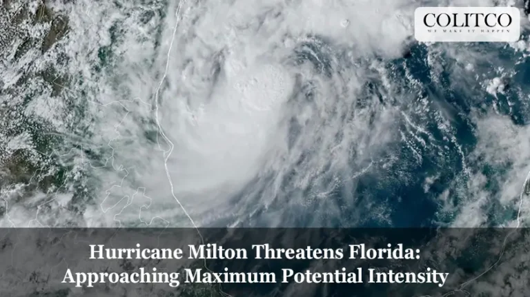 Hurricane Milton Threatens Florida Approaching Maximum Potential Intensity