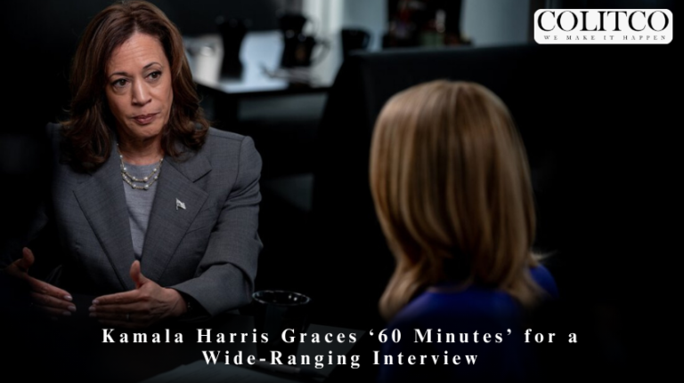 Kamala Harris Graces ‘60 Minutes’ for a Wide-Ranging Interview