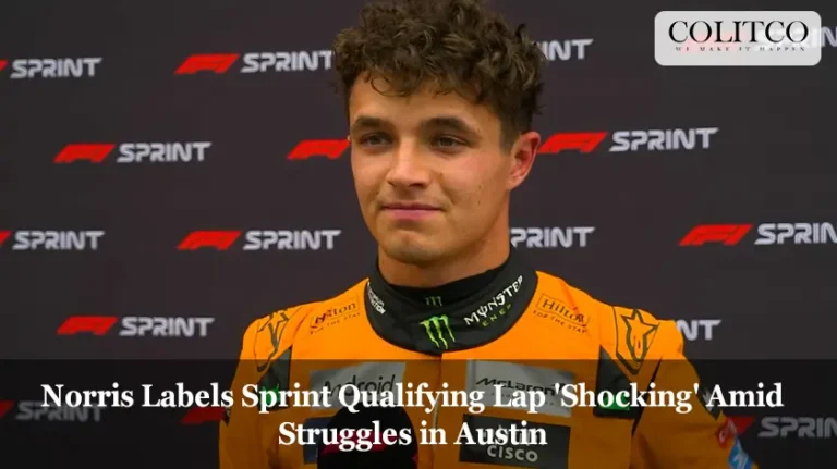 Norris Labels Sprint Qualifying Lap 'Shocking' Amid Struggles in Austin