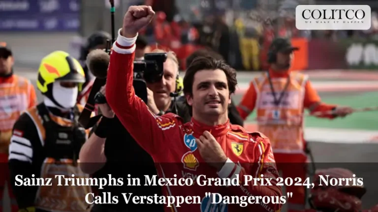 Sainz Triumphs in Mexico Grand Prix 2024, Norris Calls Verstappen Dangerous