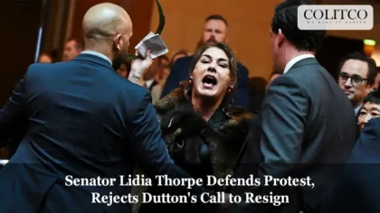Senator Lidia Thorpe Defends Protest, Rejects Dutton's Call to Resign