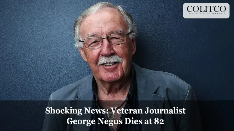 Shocking News Veteran Journalist George Negus Dies at 82