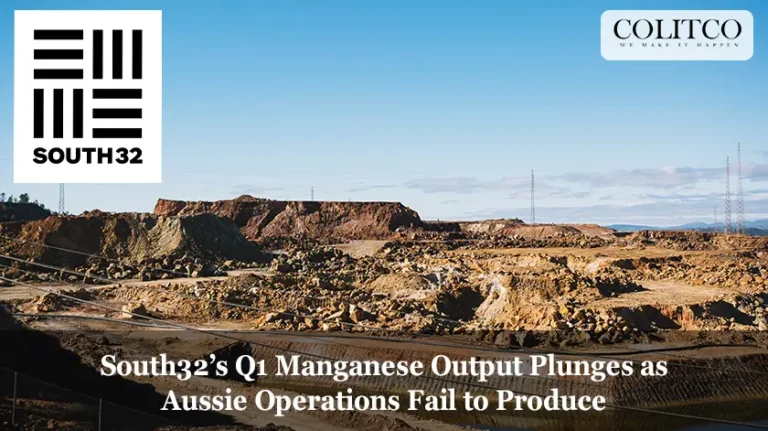 South32’s Q1 Manganese Output Plunges as Aussie Operations Fail to Produce