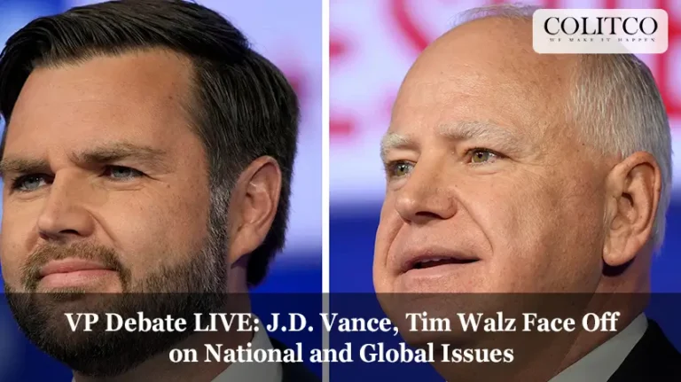 VP Debate LIVE J.D. Vance, Tim Walz Face Off on National and Global Issues