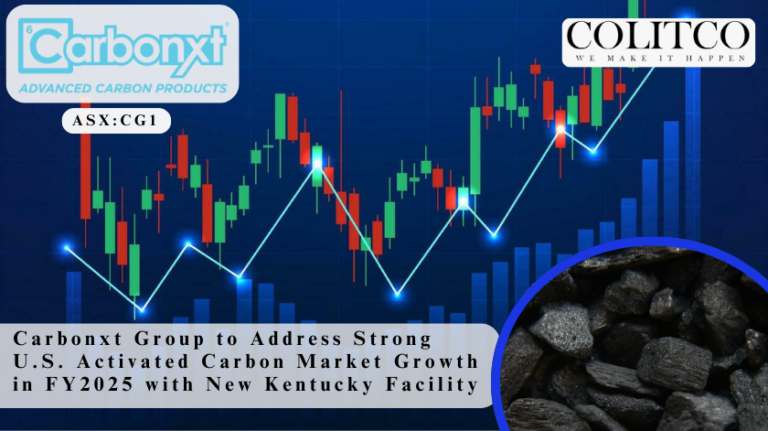 Carbonxt Group to Address Strong U.S. Activated Carbon Market Growth in FY2025 with New Kentucky Facility