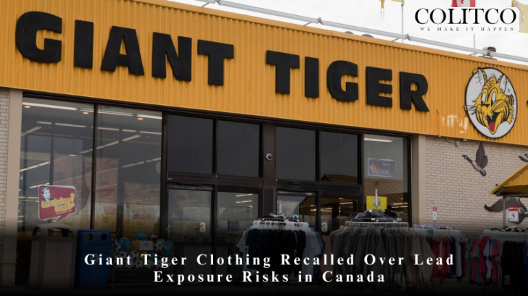 Giant Tiger Clothing Recalled Over Lead Exposure Risks in Canada