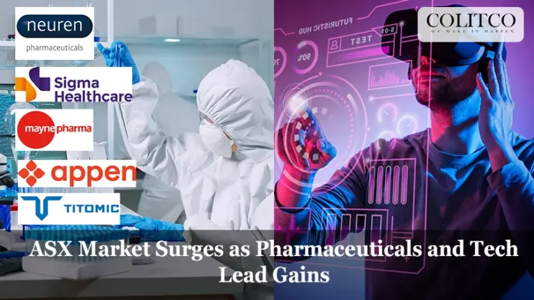 ASX Market Surges as Pharmaceuticals and Tech Lead Gains