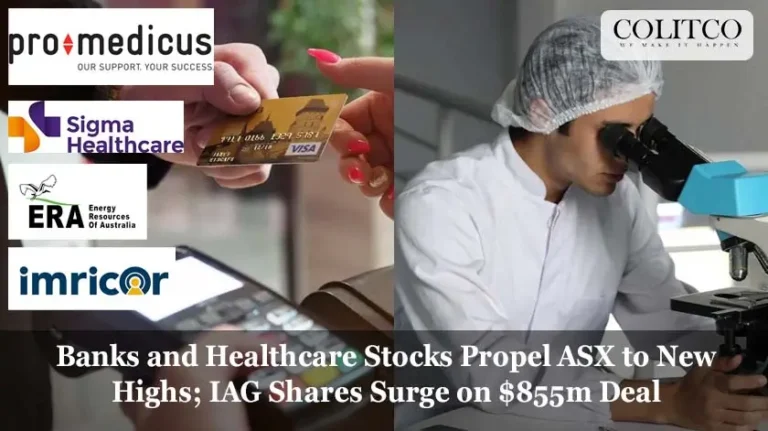 Banks and Healthcare Stocks Propel ASX to New Highs; IAG Shares Surge on $855m Deal