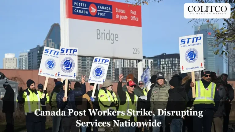 Canada Post Workers Strike, Disrupting Services Nationwide