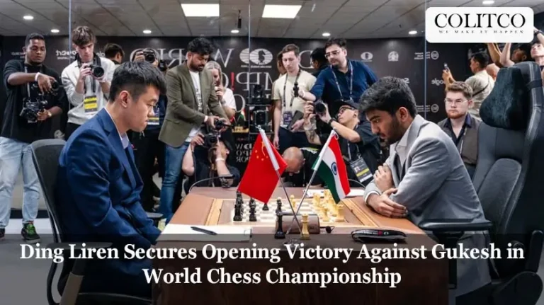 Ding Liren Secures Opening Victory Against Gukesh in World Chess Championship