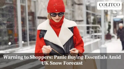 Warning to Shoppers Panic Buying Essentials Amid UK Snow Forecast